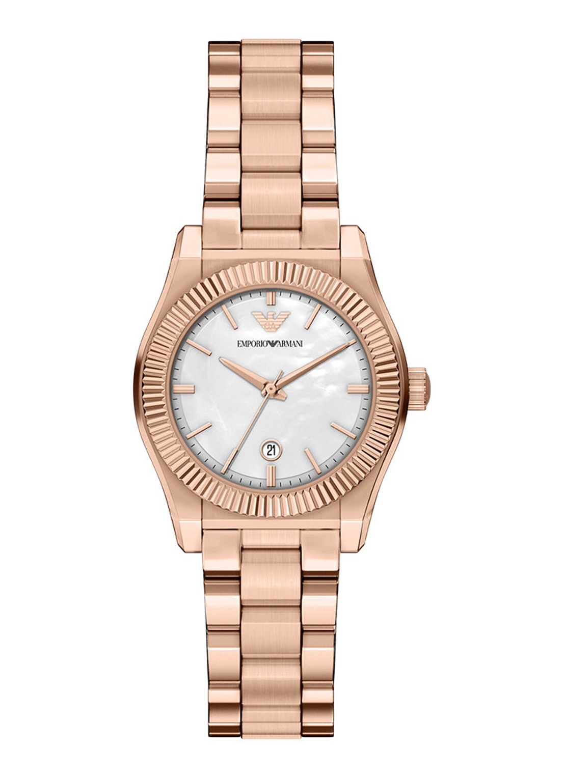 Armani Horloge AR11762 - voorkant 6 roségoud
