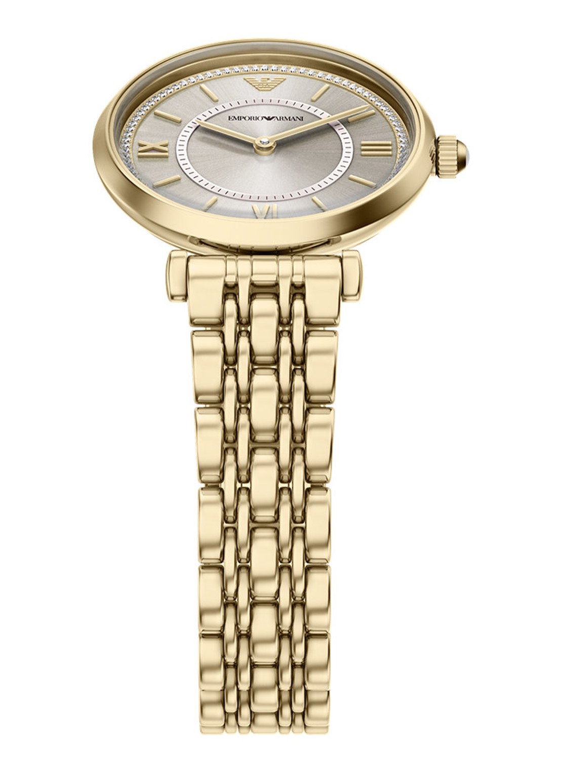 Armani Horloge AR11766 - detail 4 goud