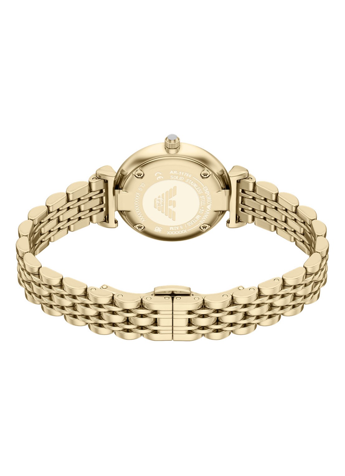 Armani Horloge AR11766 - detail 5 goud