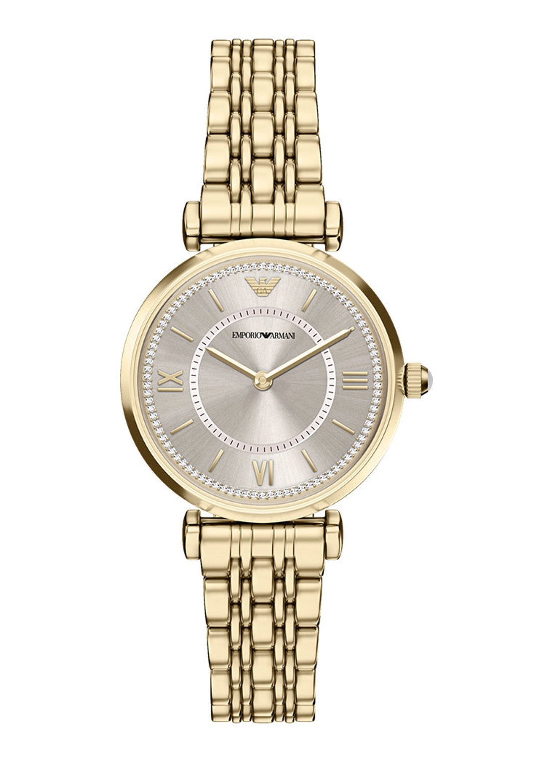 Armani Horloge AR11766 - voorkant goud