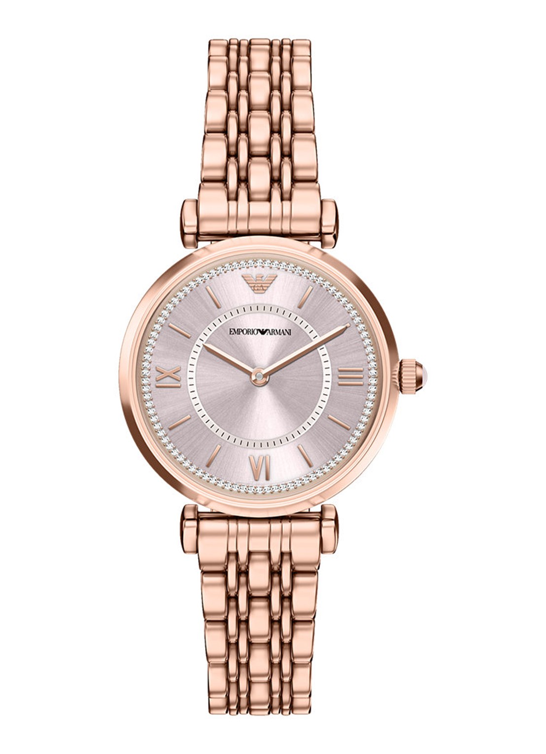 Armani Horloge AR11767 - voorkant roségoud