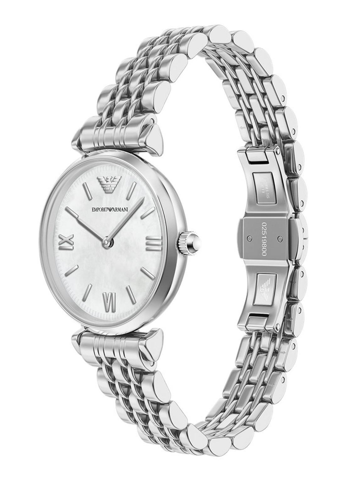 Armani Horloge AR11768 - detail 5 zilver