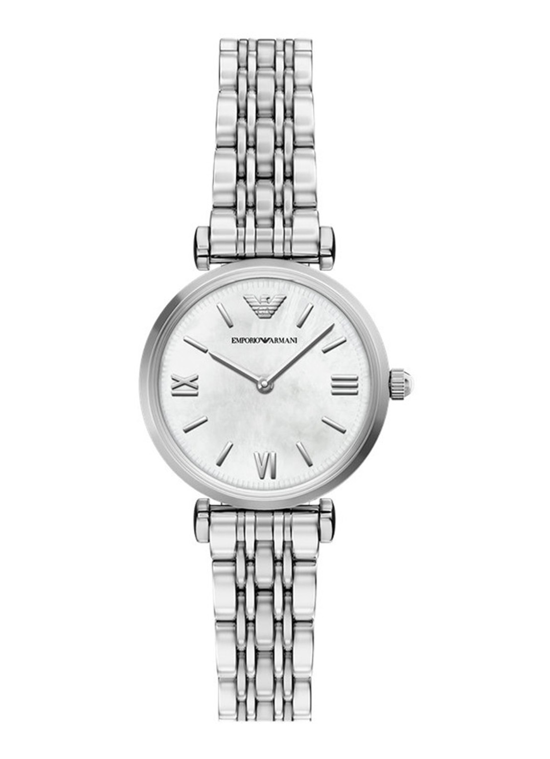 Armani Horloge AR11768 - voorkant zilver