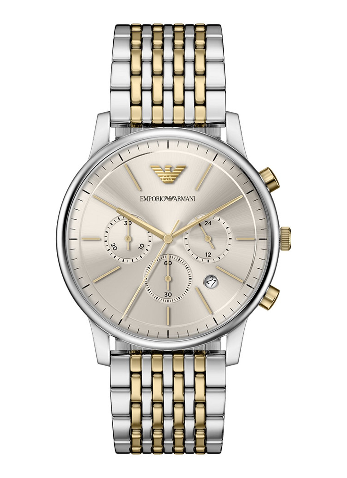 Armani Horloge AR11773 - voorkant zilver