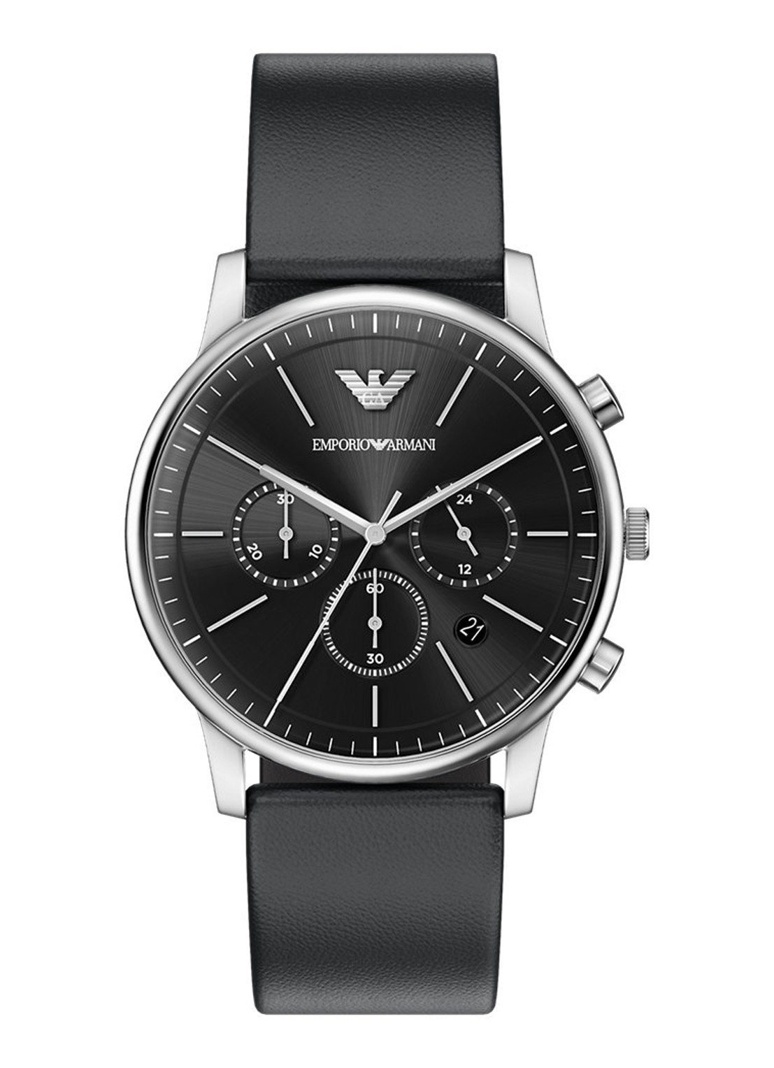 Armani Horloge AR11774 - voorkant zilver