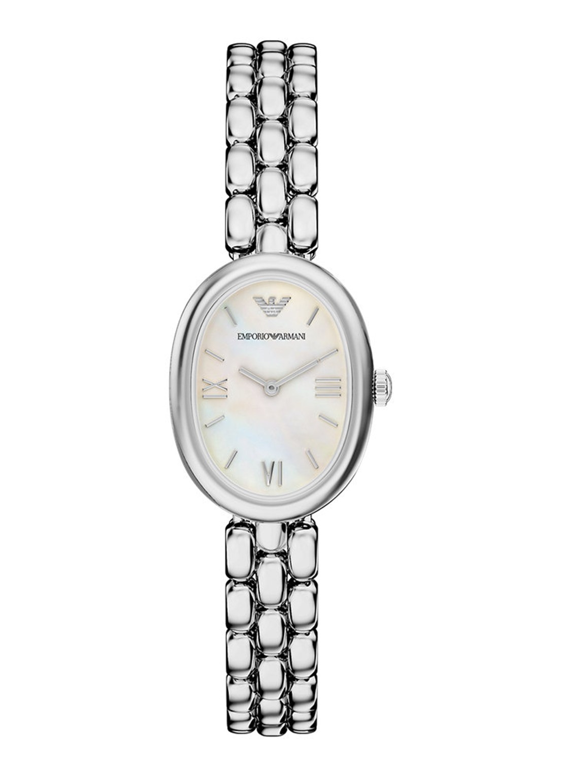 Armani Horloge AR11776 - voorkant zilver