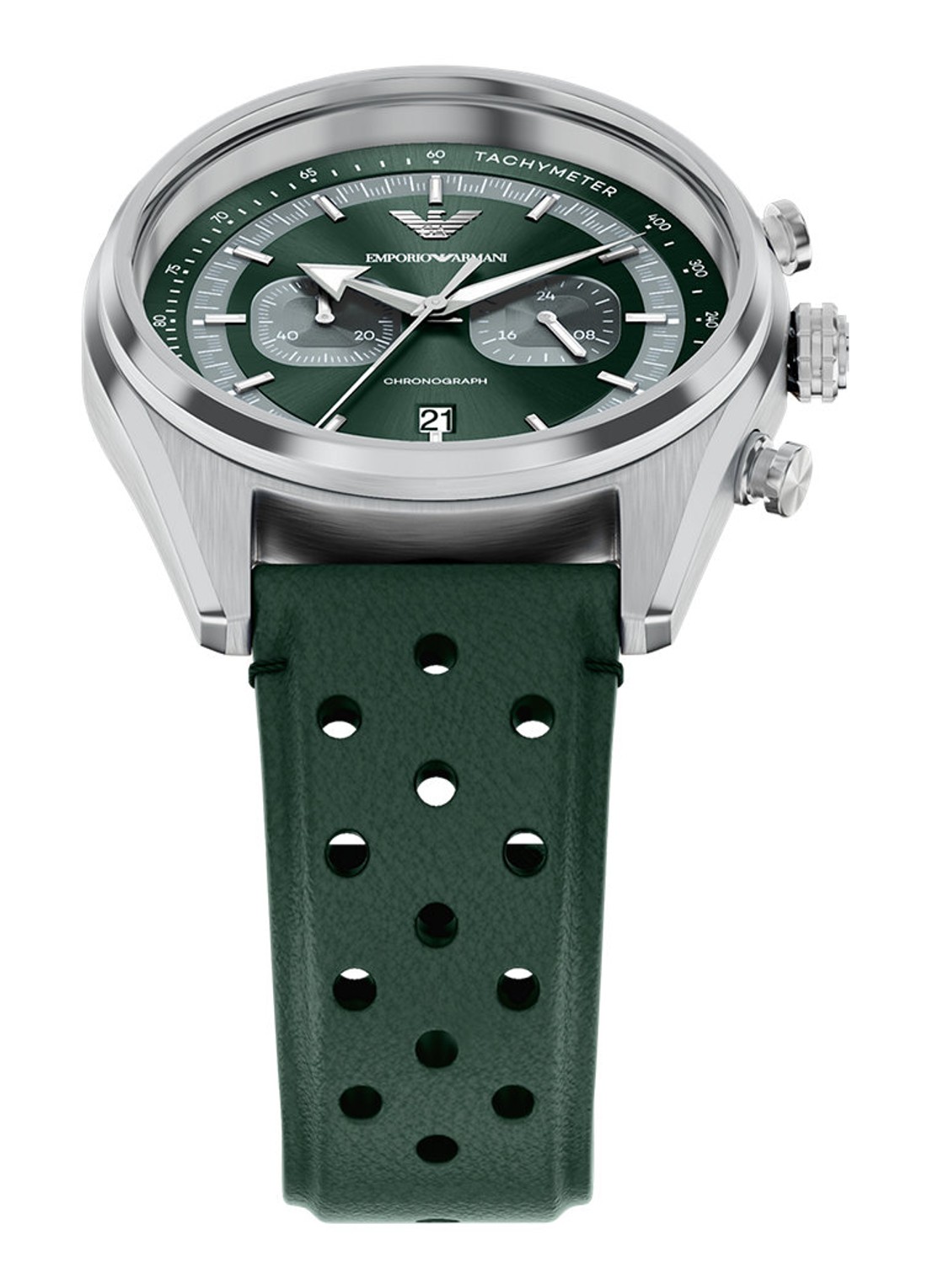 Armani Horloge AR11782 - detail 4 zilver