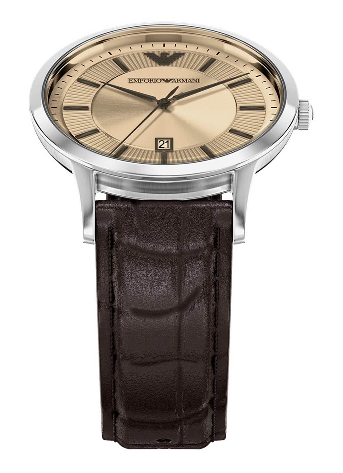 Armani Horloge AR11783 - detail 4 zilver