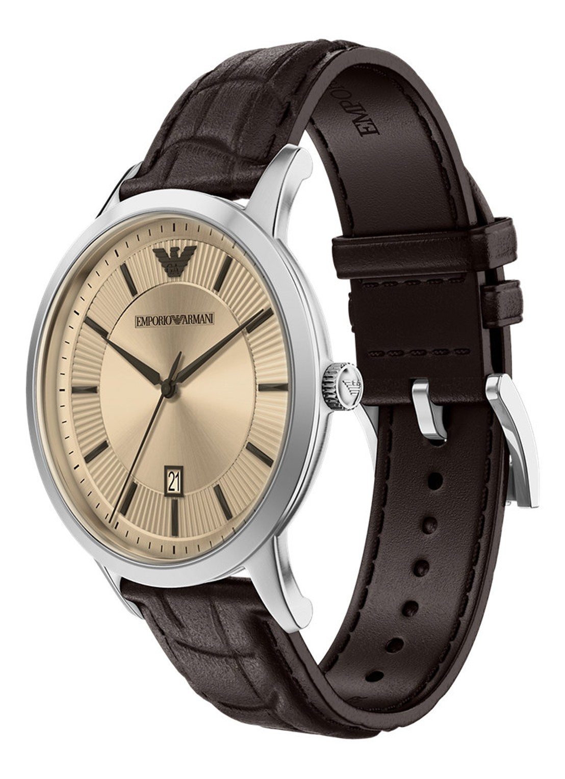 Armani Horloge AR11783 - detail 5 zilver