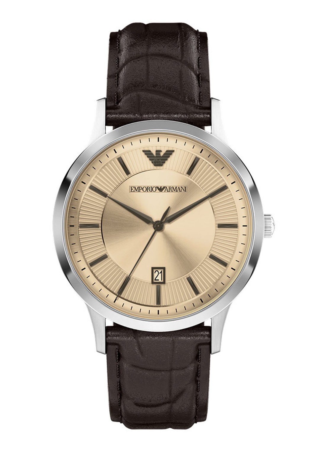 Armani Horloge AR11783 - voorkant zilver