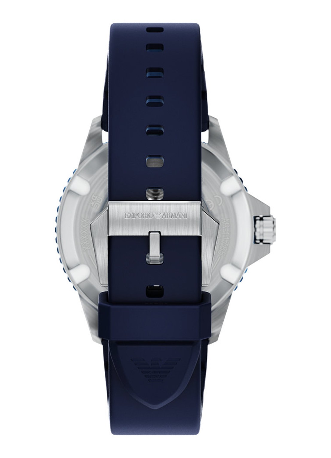 Armani Horloge AR11785 - detail 2 zilver