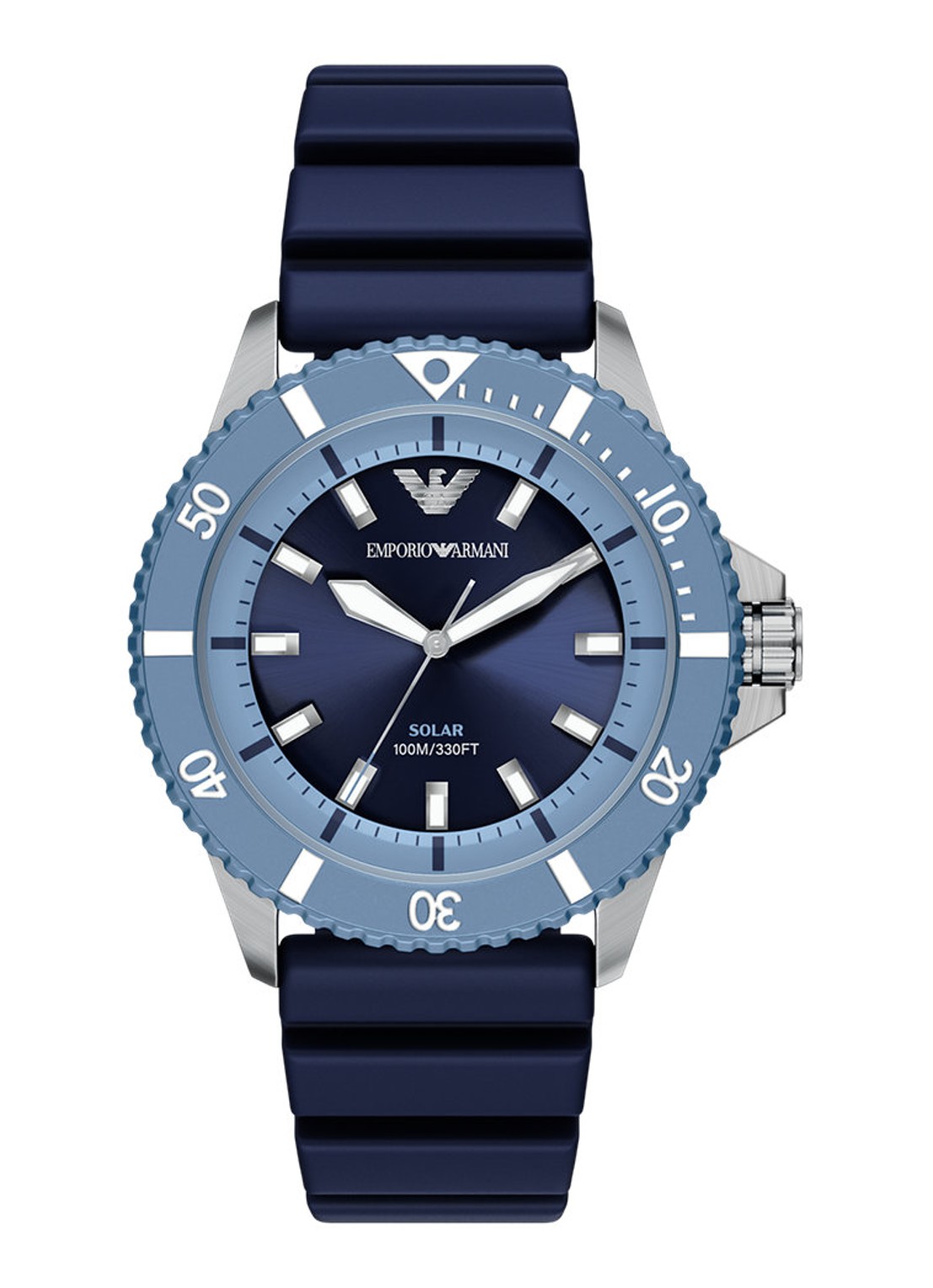 Armani Horloge AR11785 - voorkant zilver