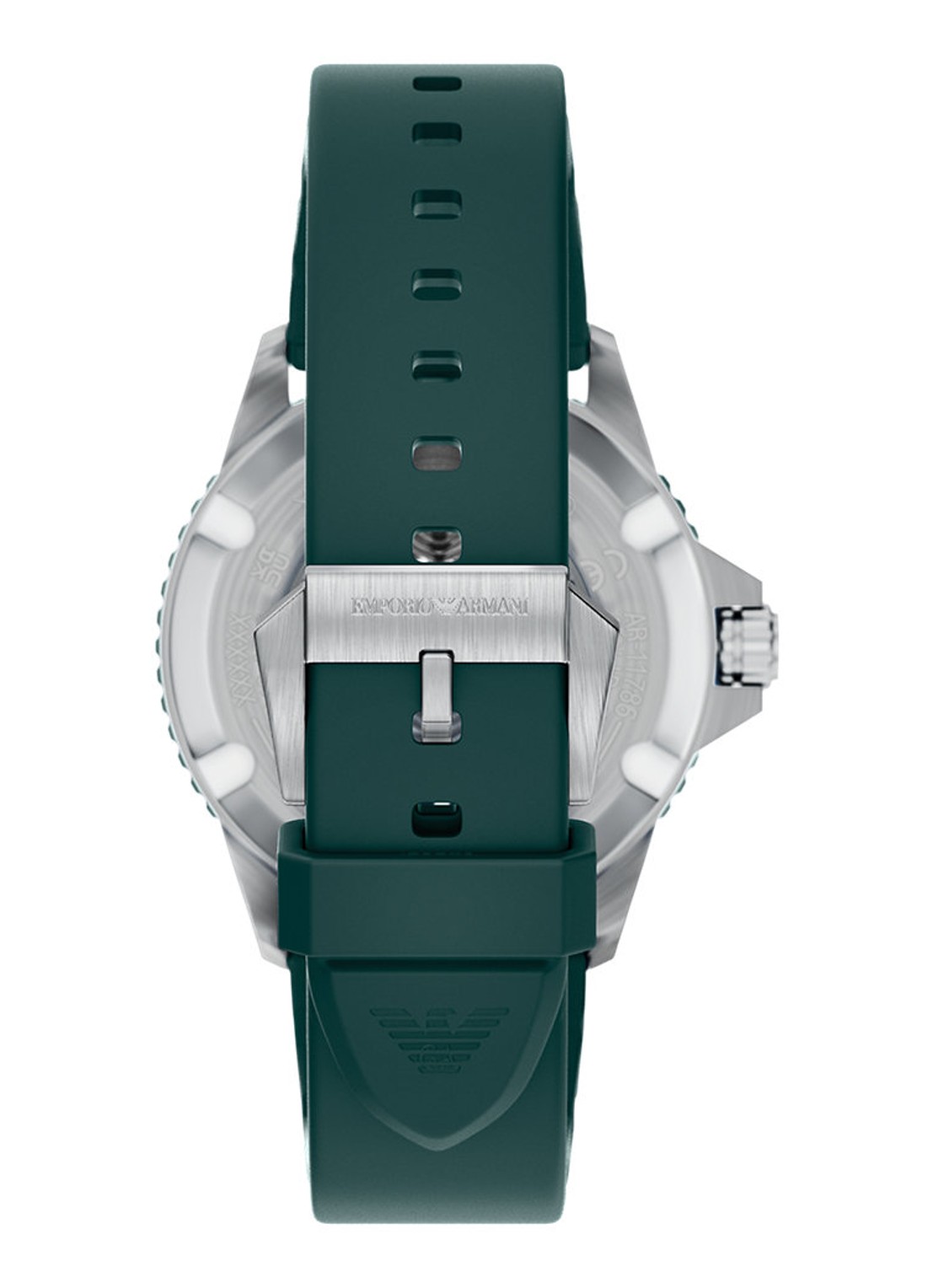 Armani Horloge AR11786 - detail 2 zilver