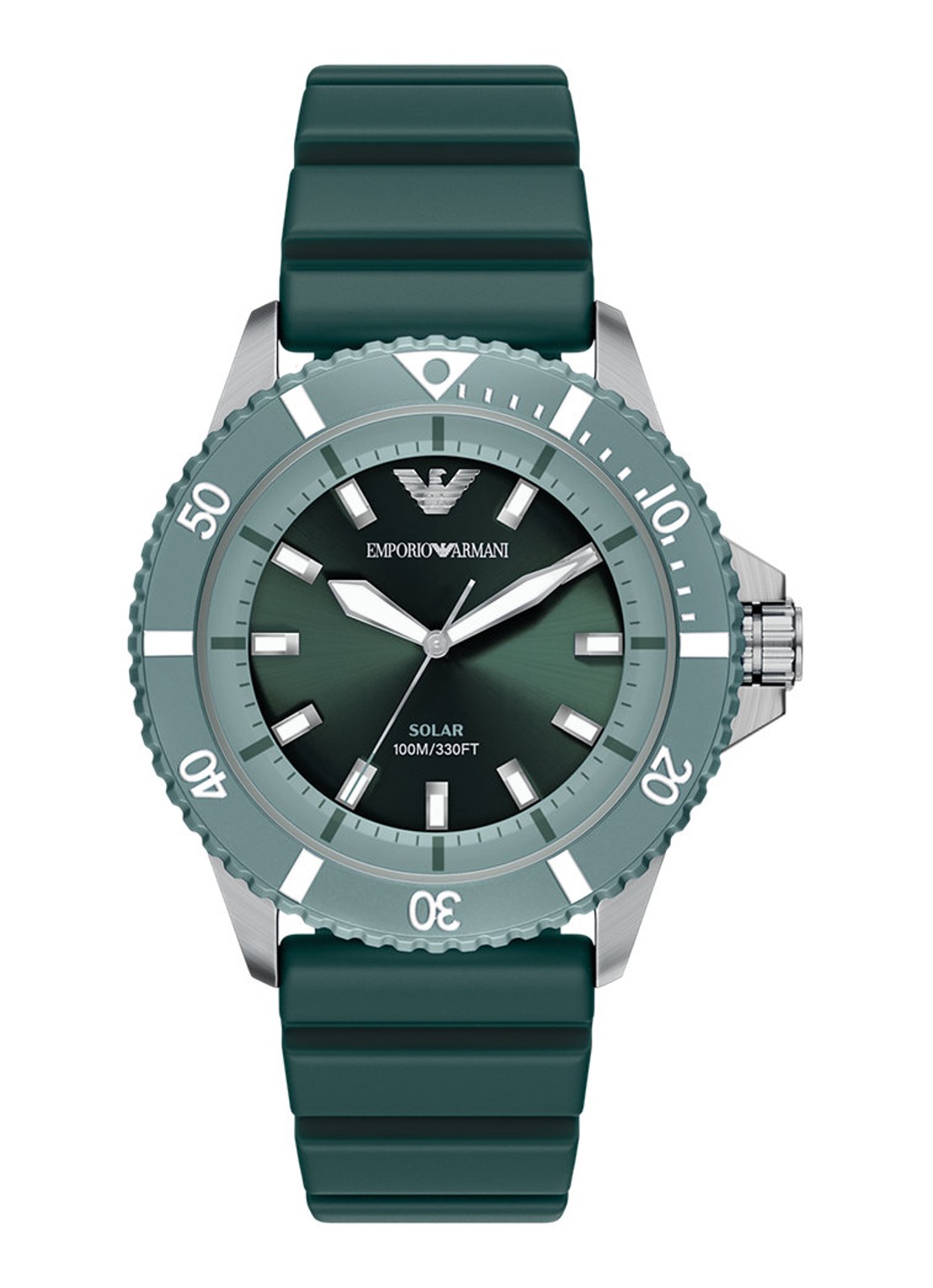 Armani Horloge AR11786 - voorkant zilver