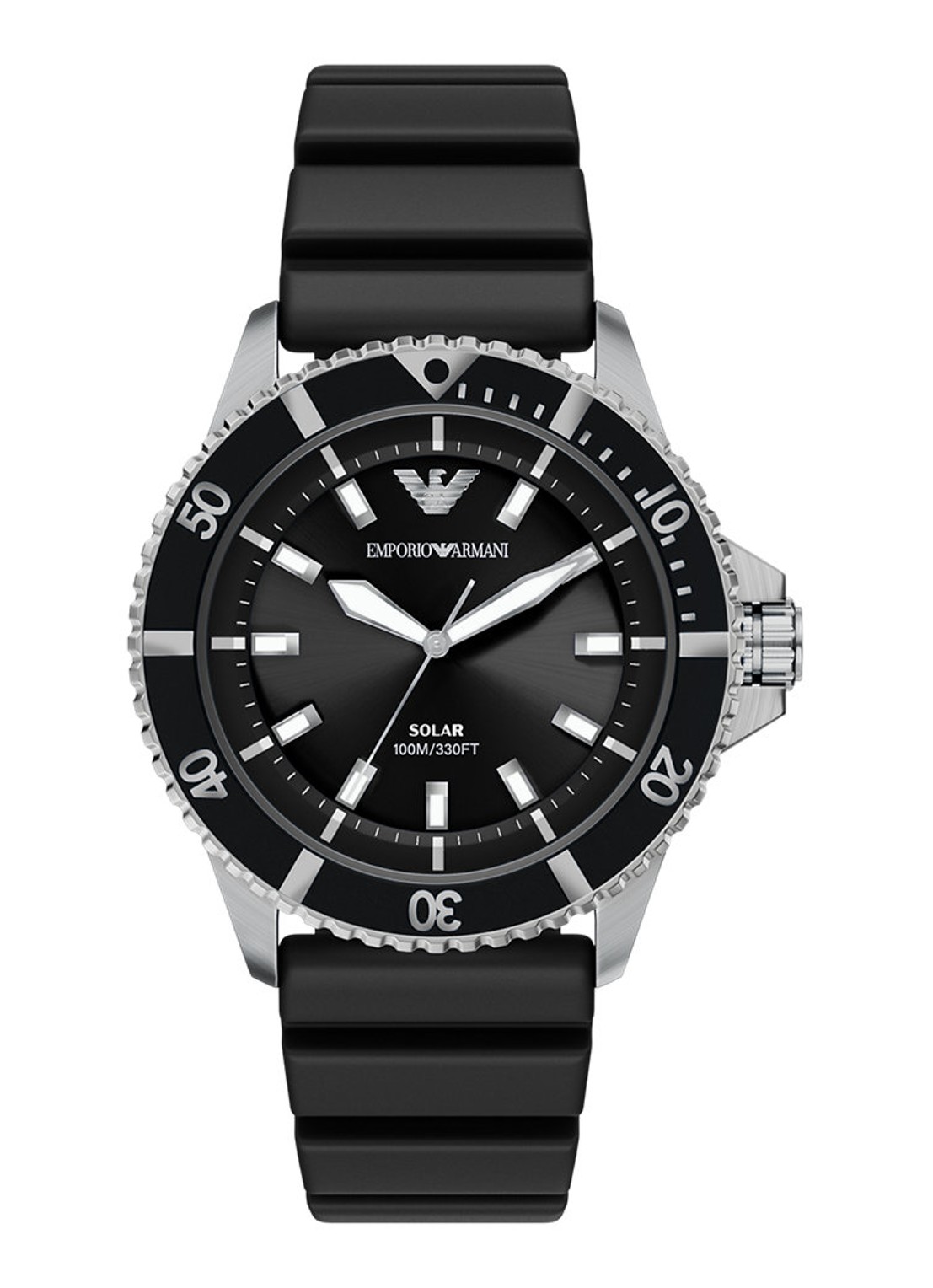 Armani Horloge AR11788 - voorkant zilver