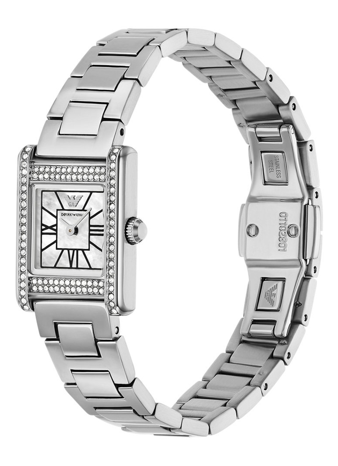 Armani Horloge AR11794 - detail 3 zilver