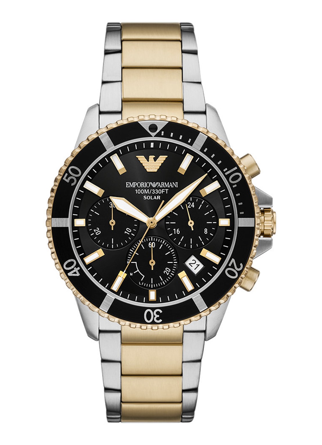 Armani Horloge AR11799 - voorkant 4 zilver
