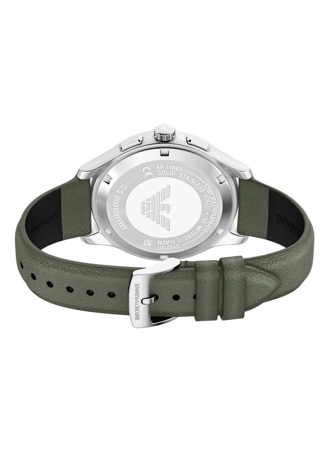 Armani Horloge AR11801 - detail 3 zilver