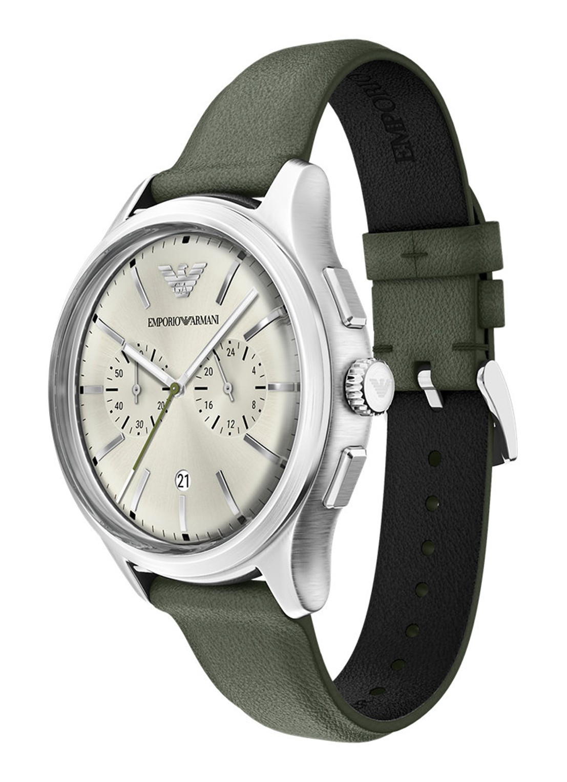Armani Horloge AR11801 - detail 4 zilver
