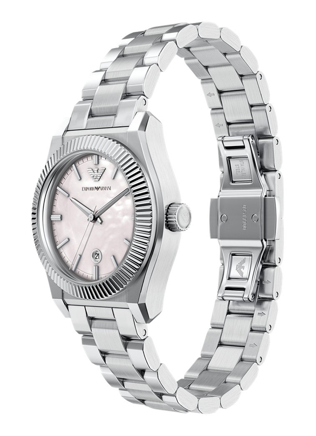Armani Horloge AR11802 - detail 5 zilver