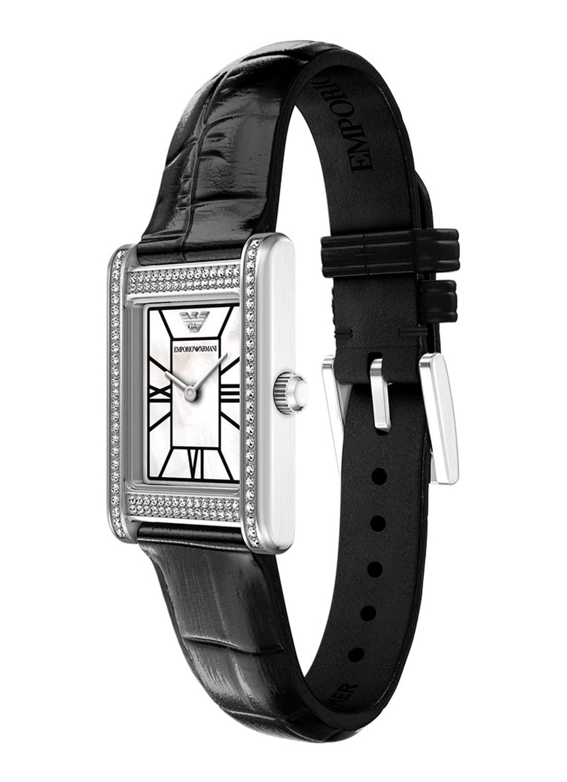 Armani Horloge AR11803 - detail 5 zilver