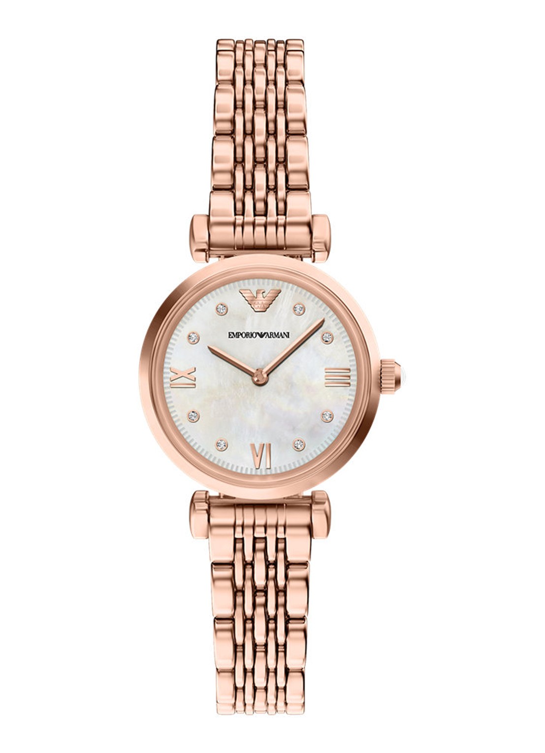 Armani Horloge AR11805 - voorkant roségoud
