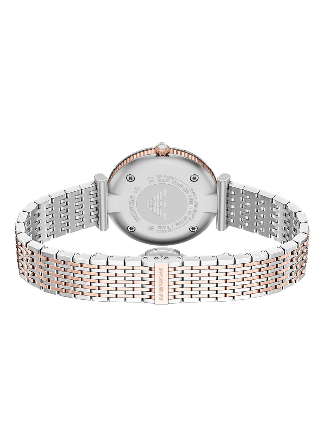 Armani Horloge AR11808 - detail 4 zilver