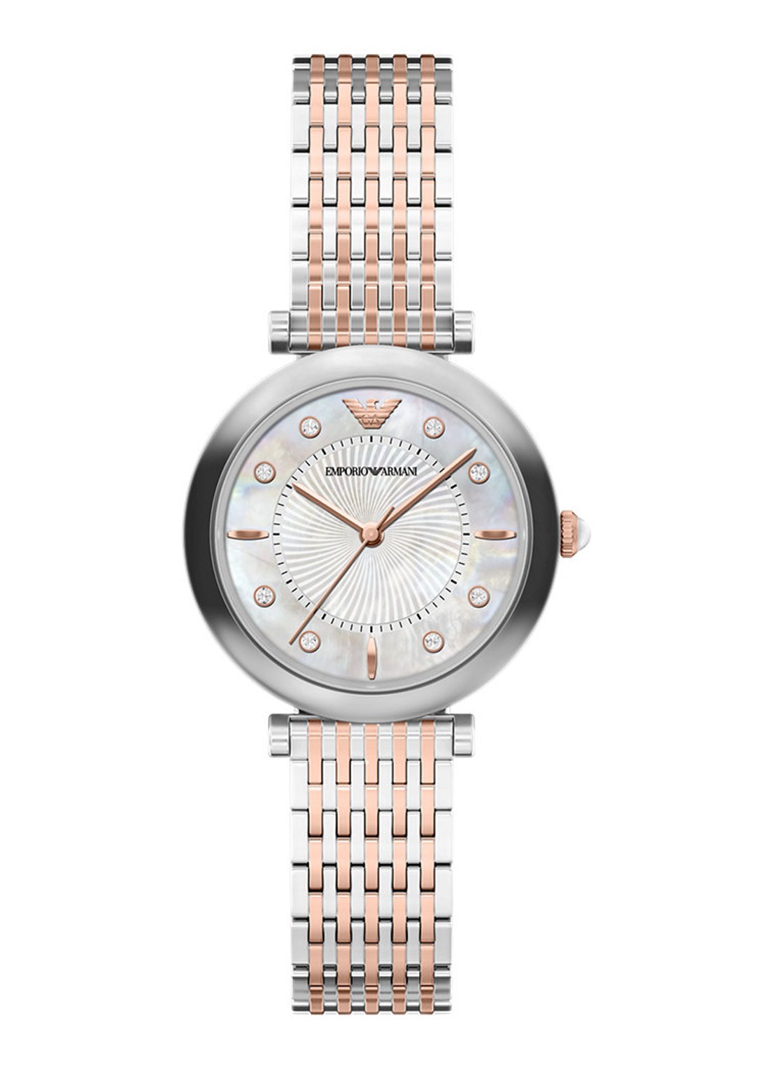 Armani Horloge AR11808 - voorkant zilver