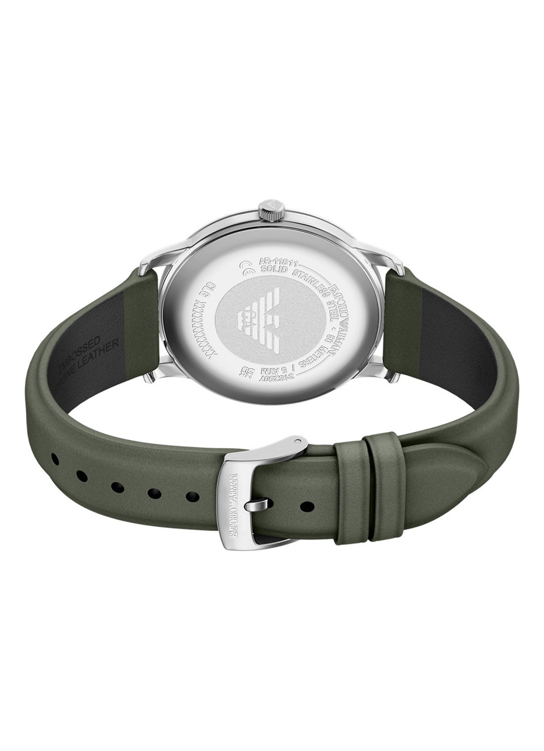 Armani Horloge AR11811 - detail 4 zilver