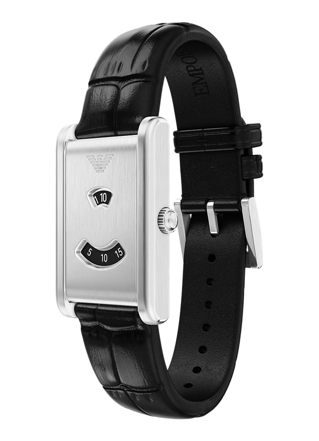 Armani Horloge AR11816 - detail 5 zilver