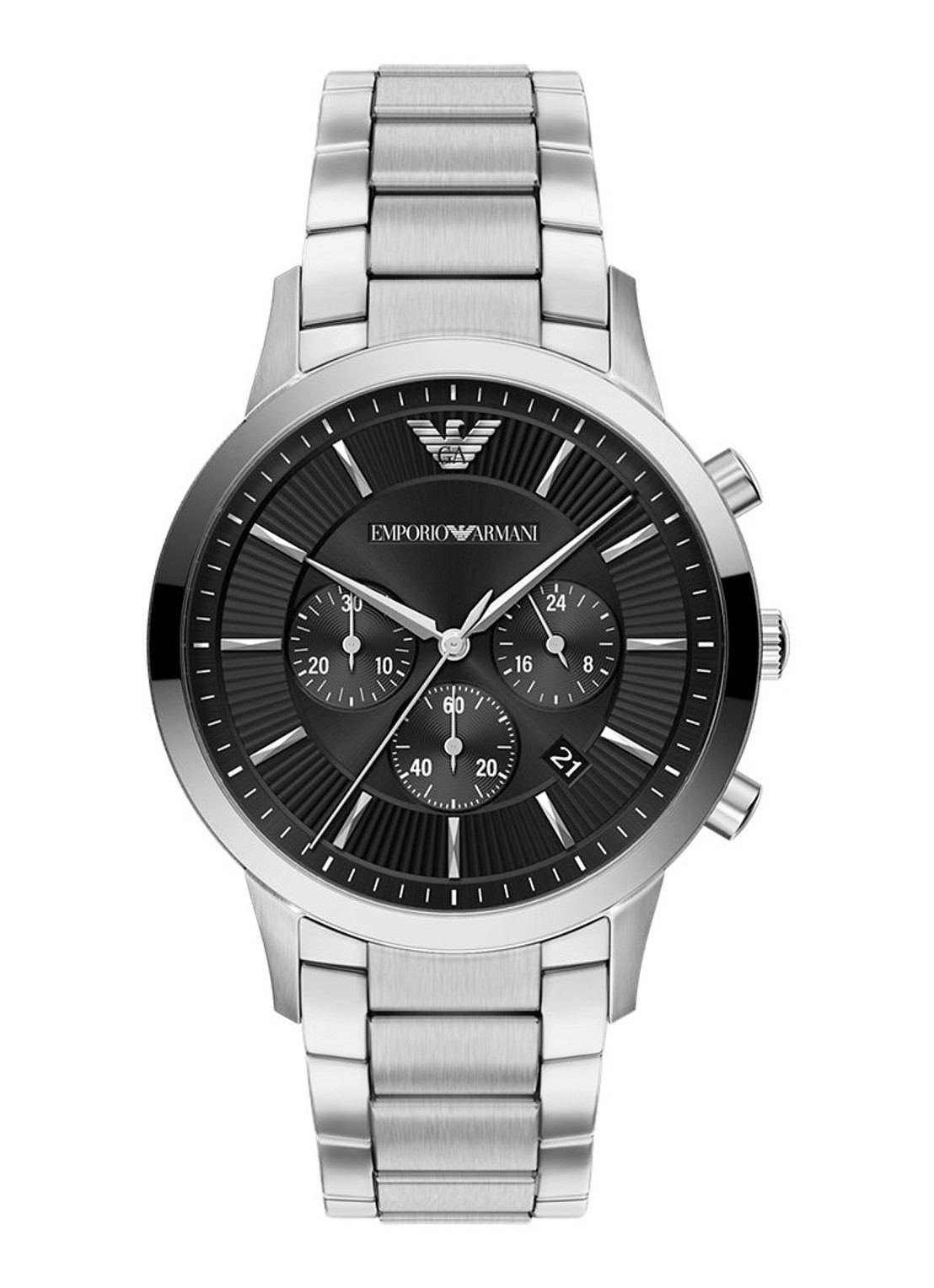 Armani Horloge AR11819 - voorkant 6 zilver