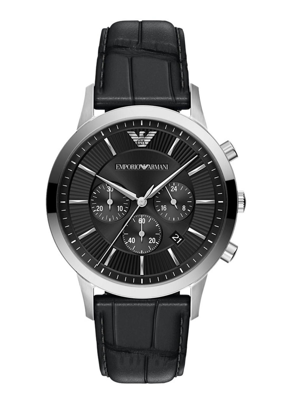 Armani Horloge AR11820 - voorkant zilver