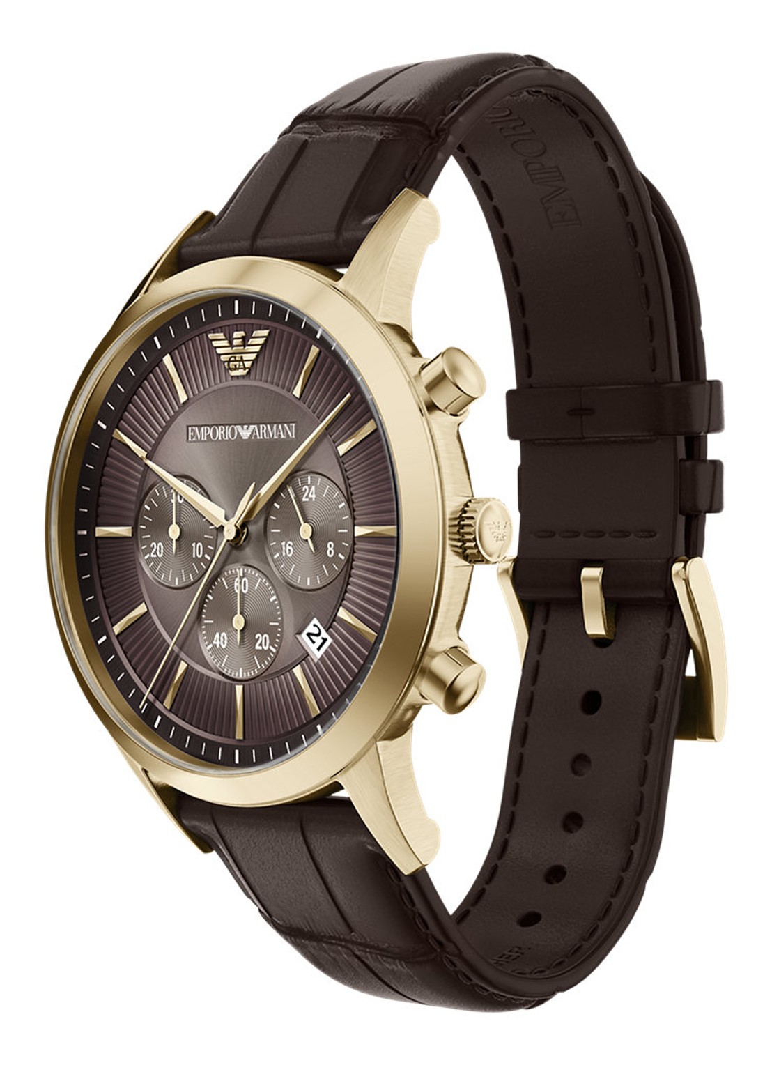 Armani Horloge AR11822 - detail 4 goud
