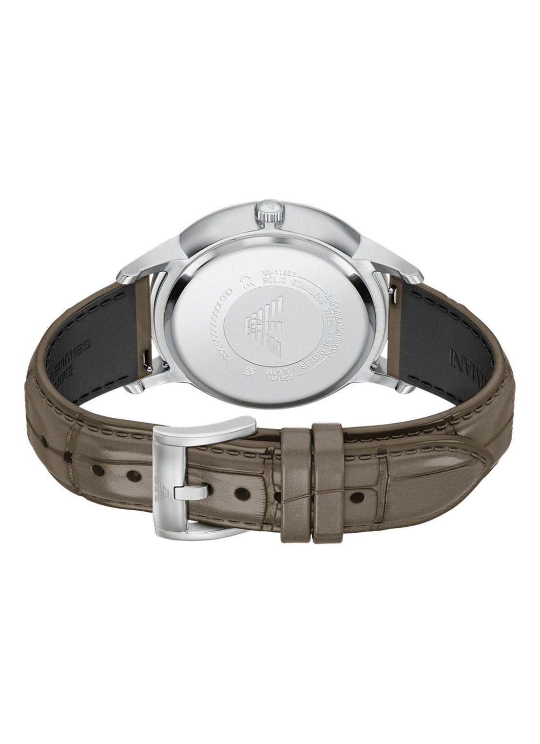 Armani Horloge AR11823 - detail 3 zilver