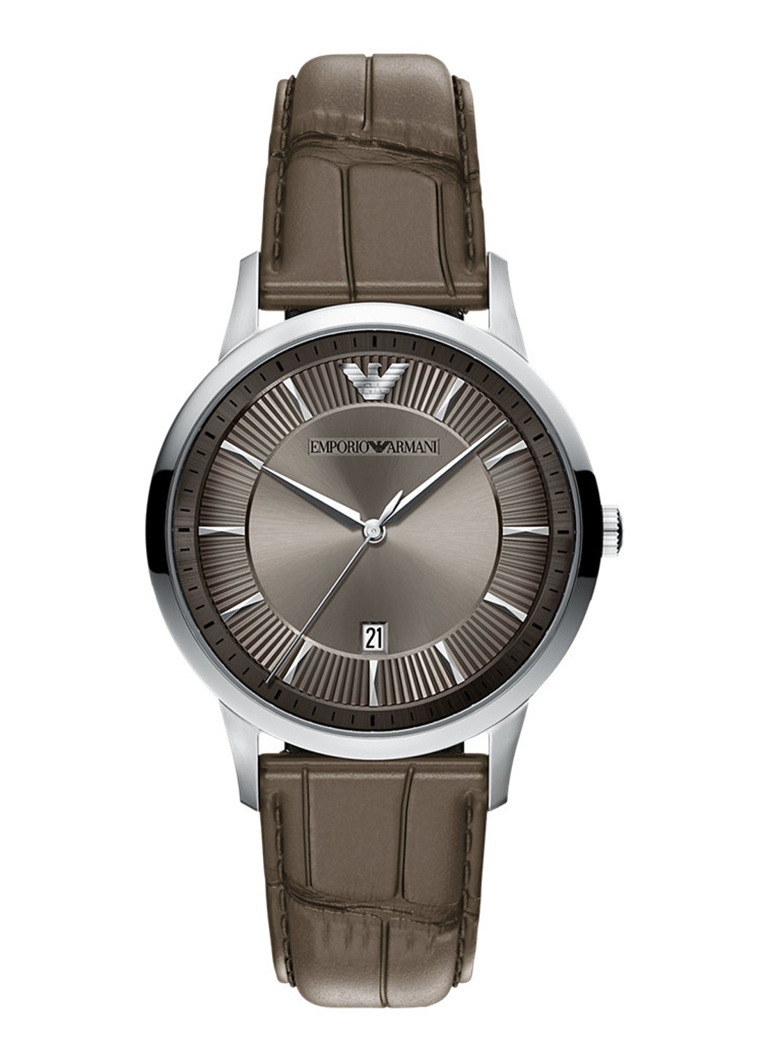 Armani Horloge AR11823 - voorkant 6 zilver