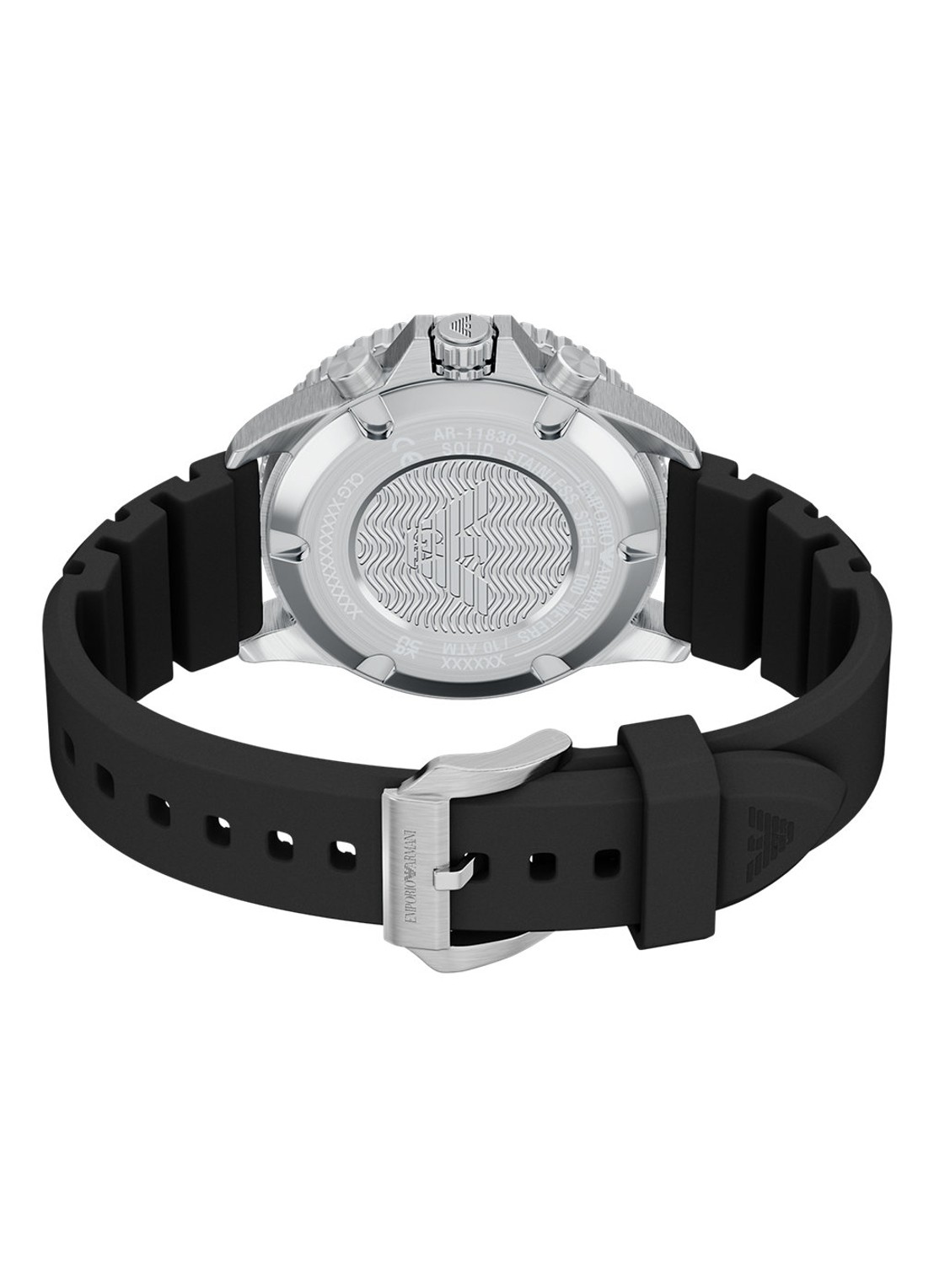 Armani Horloge AR11830 - detail 4 zilver