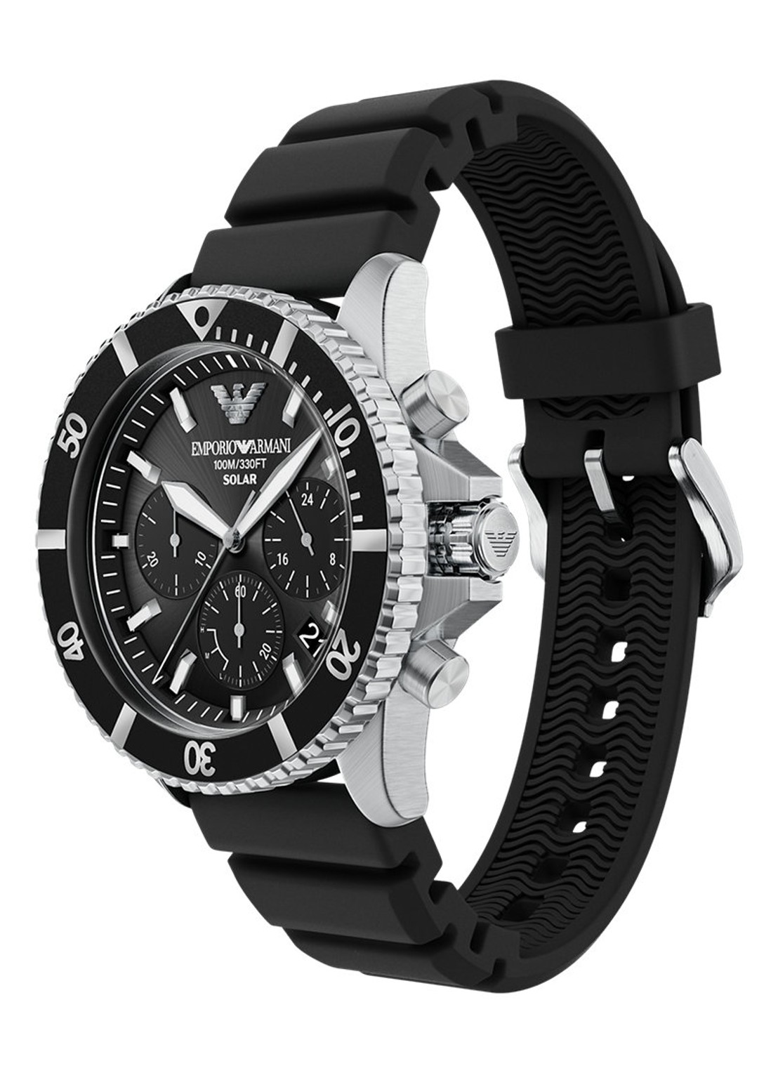Armani Horloge AR11830 - detail 5 zilver