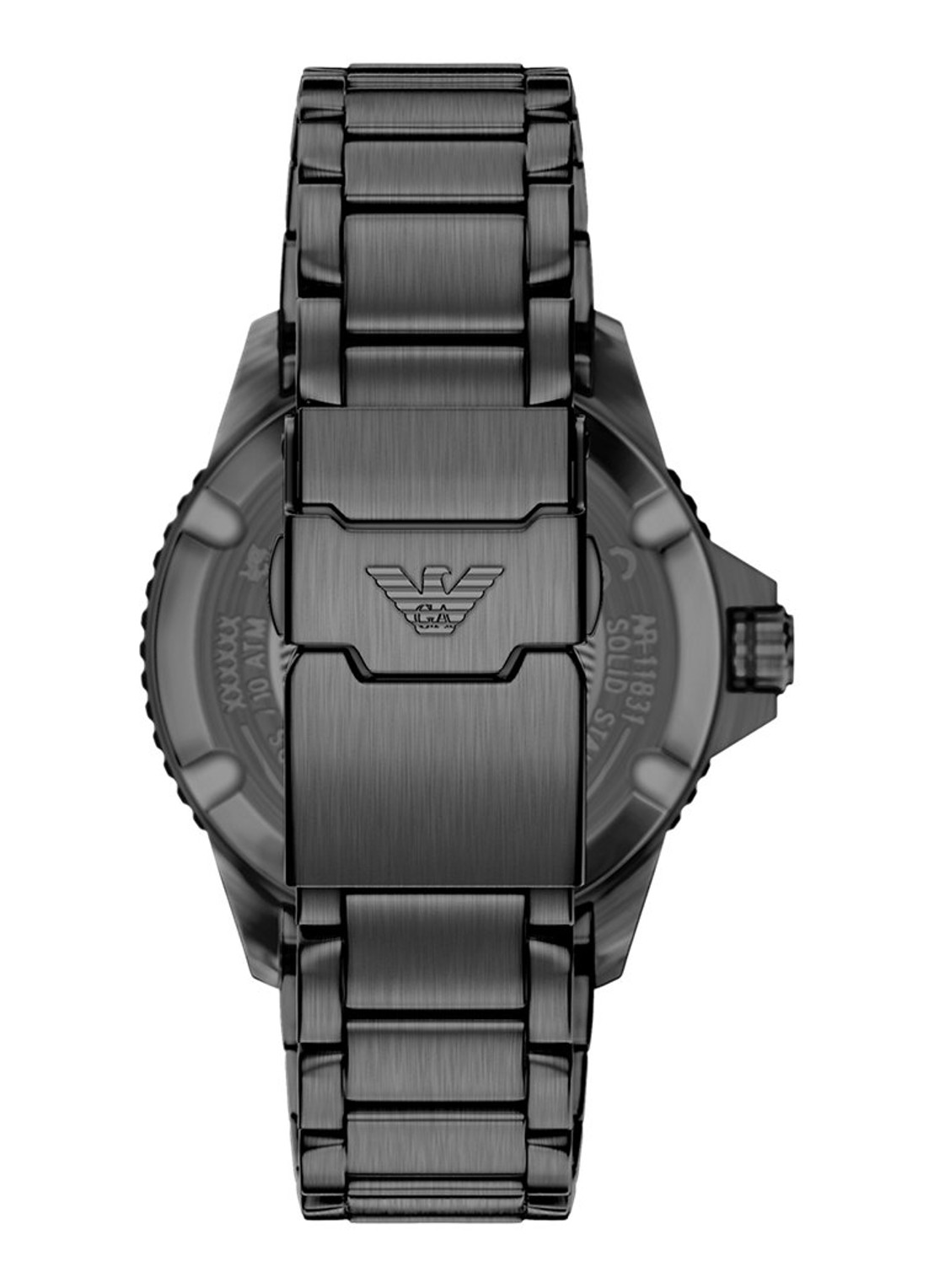 Armani Horloge AR11831 - detail zwart
