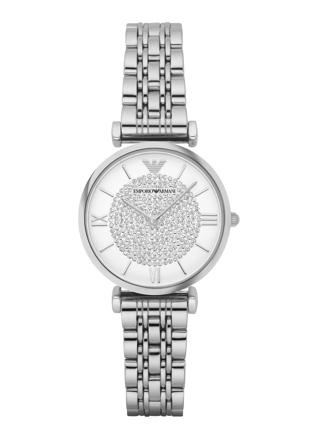 Armani Horloge AR1925 - voorkant zilver