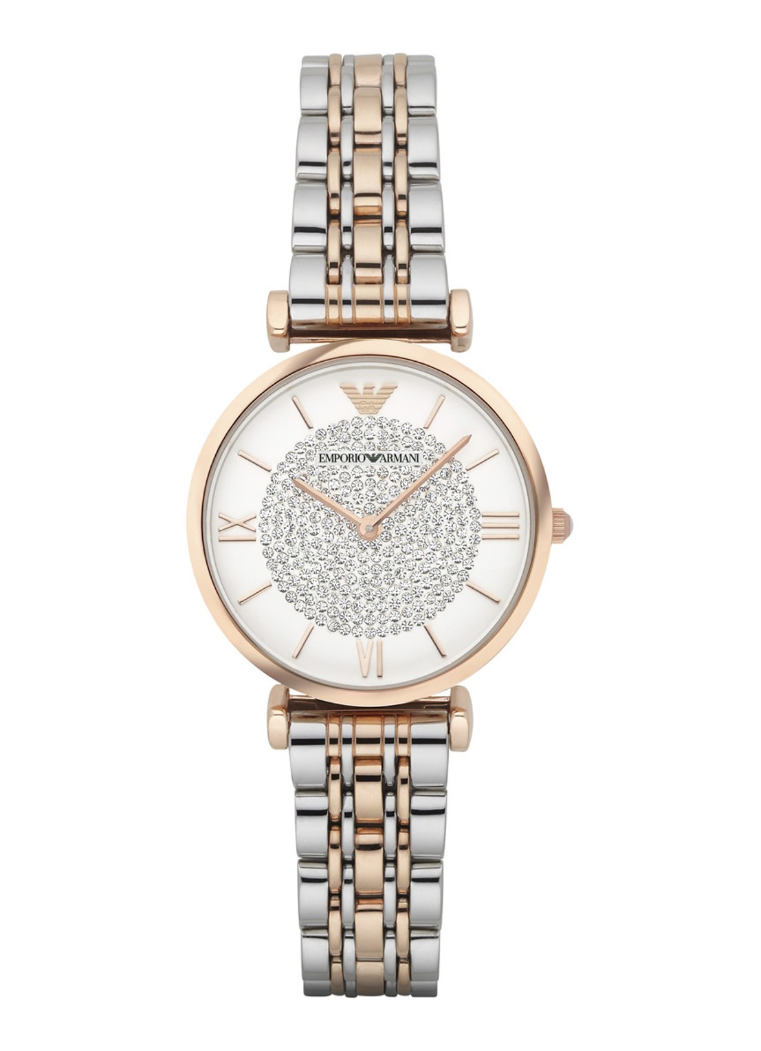 Armani Horloge AR1926 - voorkant 2 roségoud