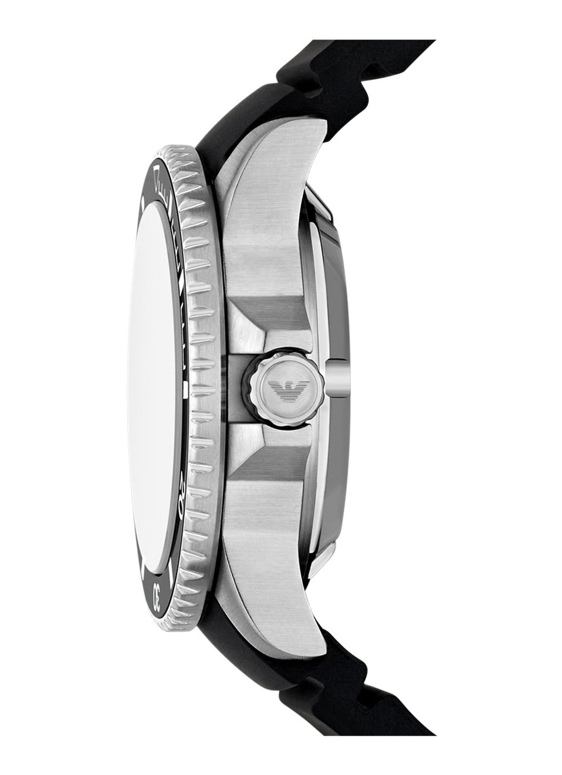Armani Horloge AR60086 - detail 3 zilver