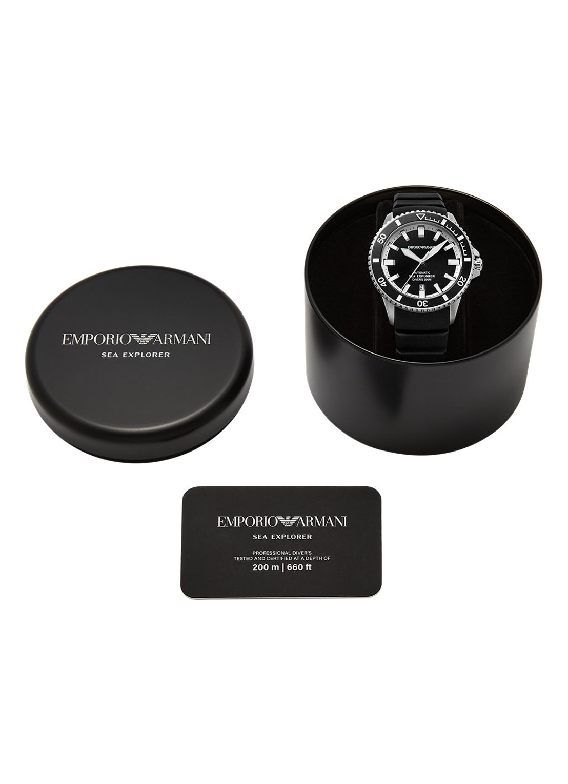 Armani Horloge AR60086 - detail 4 zilver
