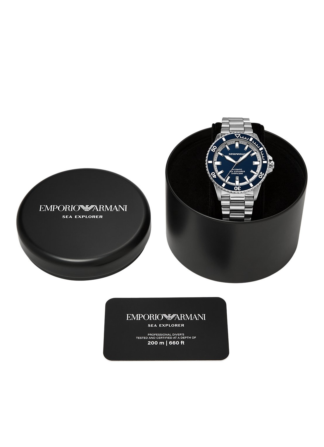 Armani Horloge AR60087 - detail 3 zilver