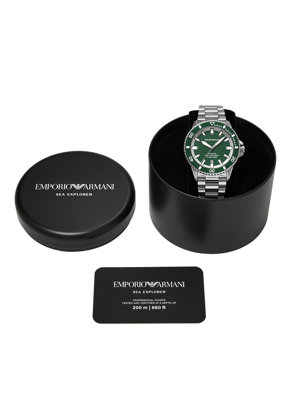Armani Horloge AR60088 - detail 3 zilver