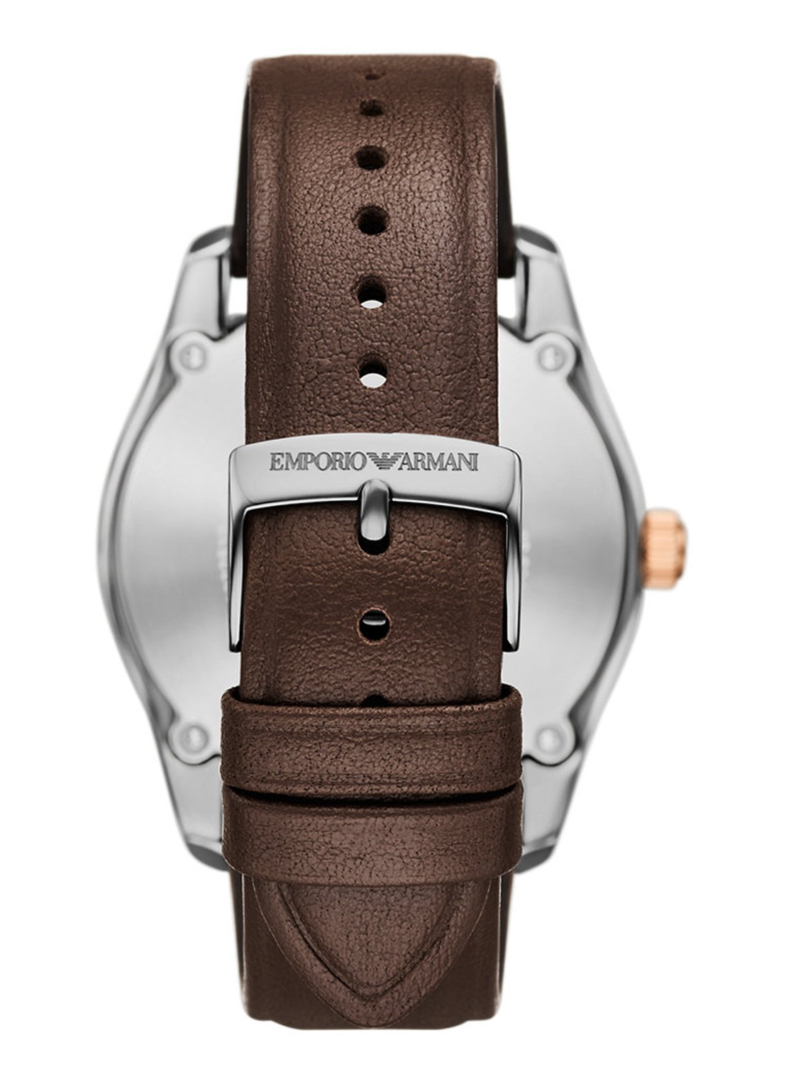 Armani Horloge AR60094 - detail 2 zilver
