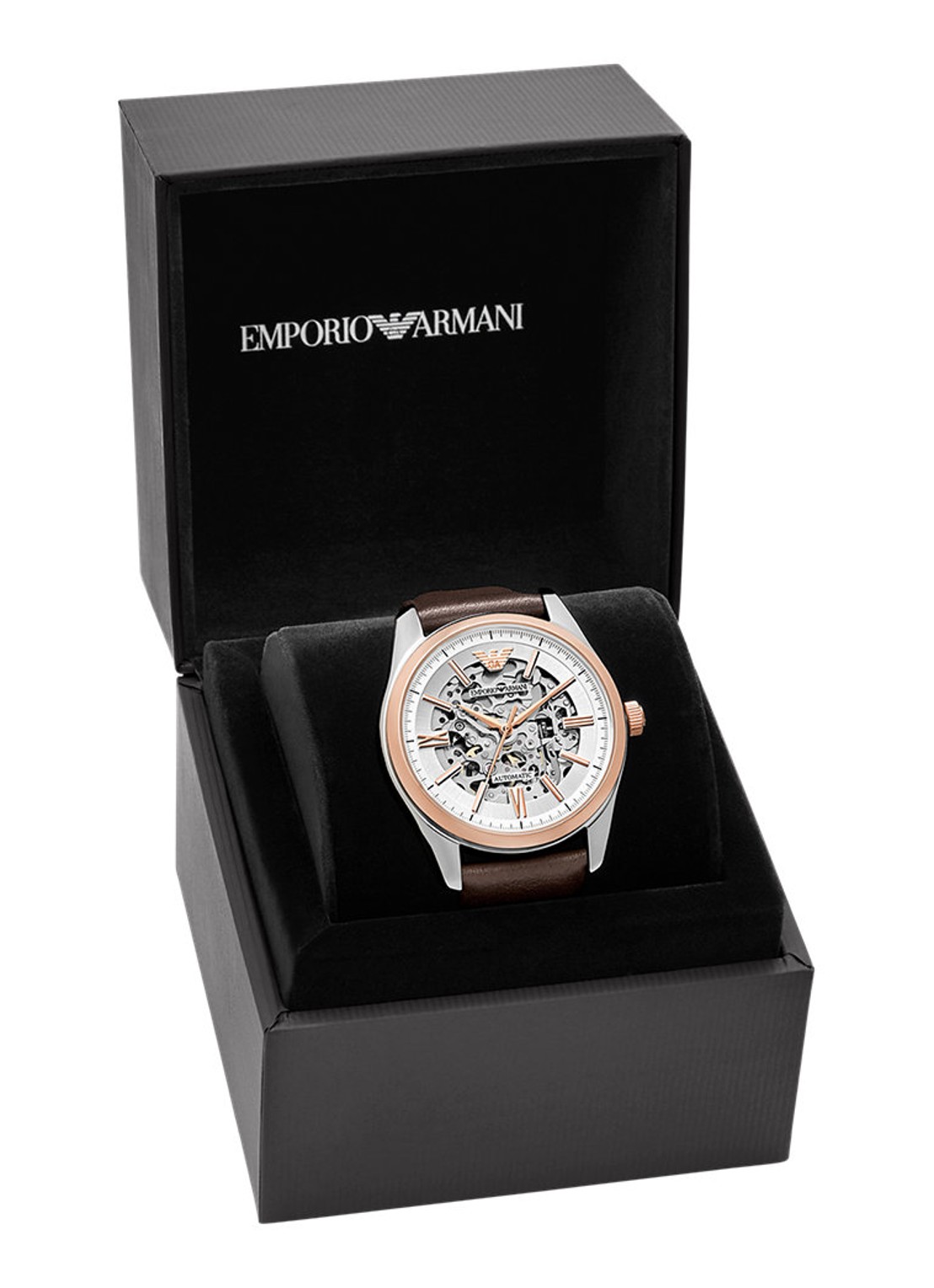 Armani Horloge AR60094 - detail 4 zilver