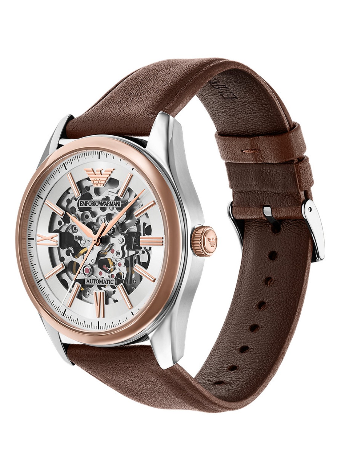 Armani Horloge AR60094 - detail 6 zilver