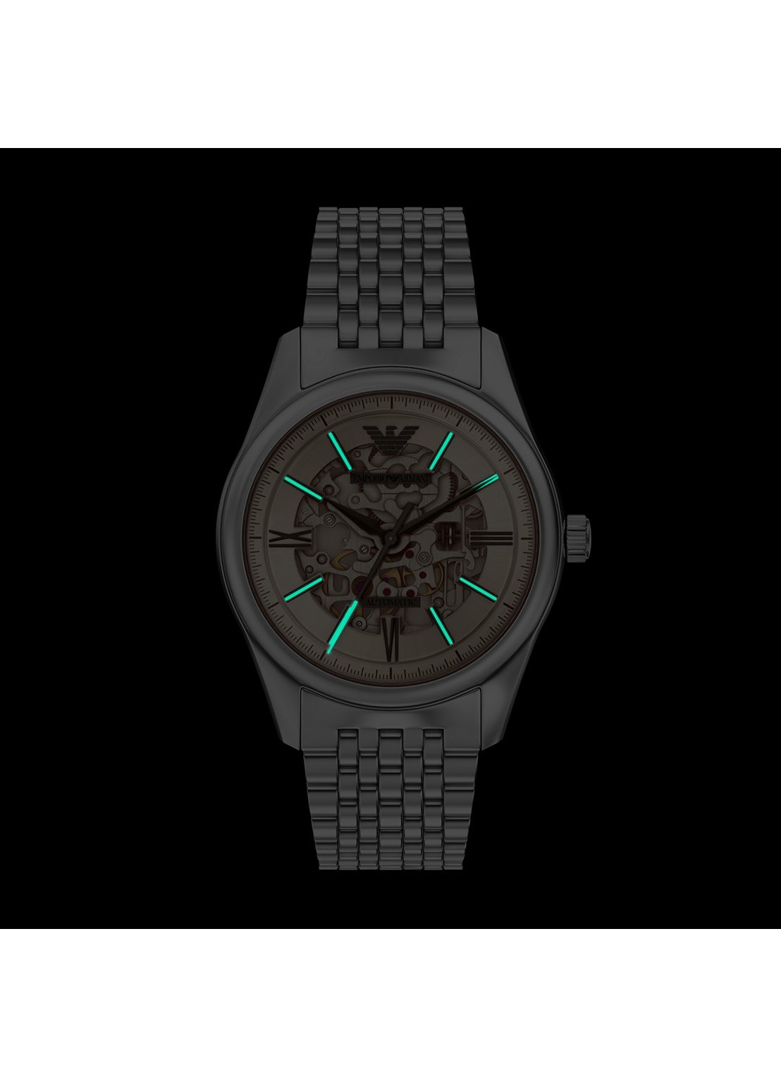 Armani Horloge AR60095 - detail 4 zilver