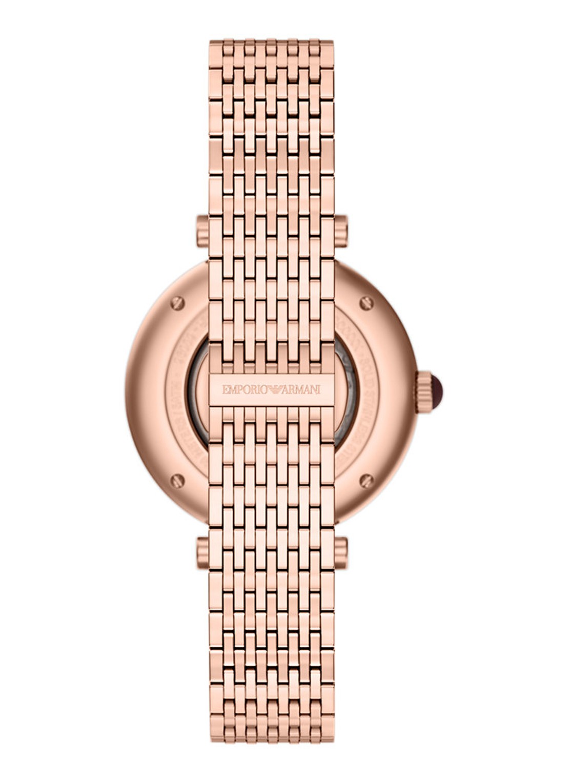 Armani Horloge AR60096 - detail roségoud