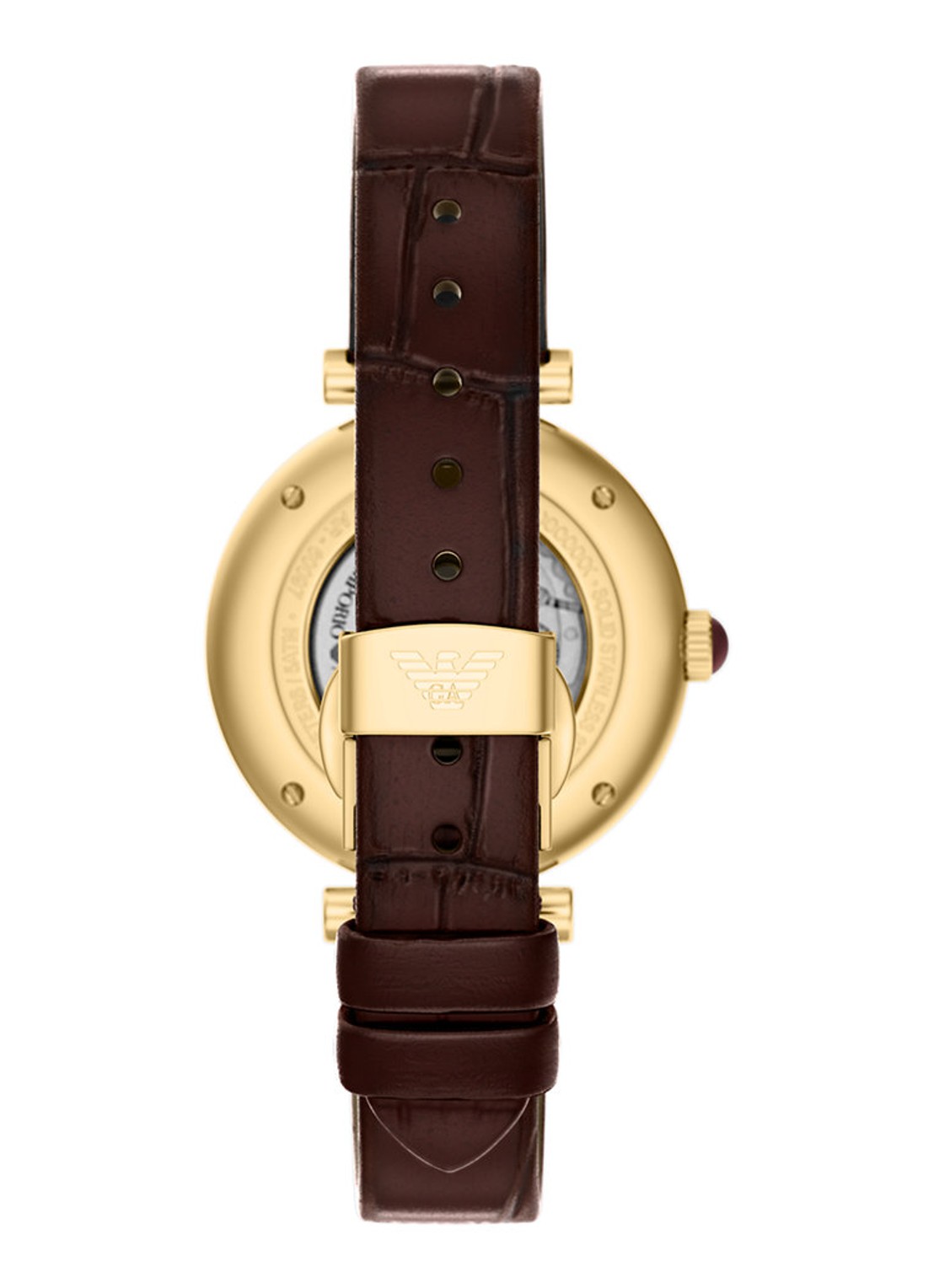 Armani Horloge AR60097 - detail goud